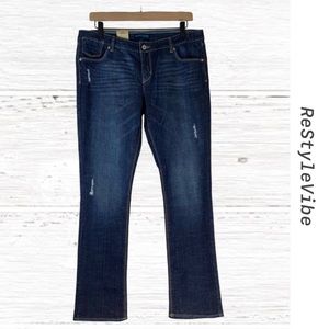 LEVI’S Youth Girl’s Size 16.5 Plus Denim Jeans Skinny Fit Style Stretch NWT